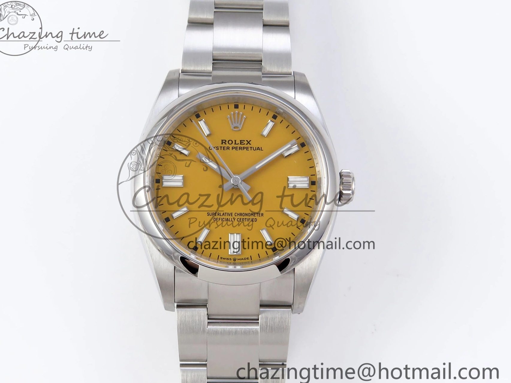 MiroTime 0223 Popular OYSTER PERPETUAL 126000 36MM VSF 1:1 BEST EDITION 904L STEEL YELLOW DIAL VS 1774